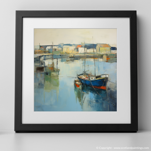 Framed version of Stornoway Harbour