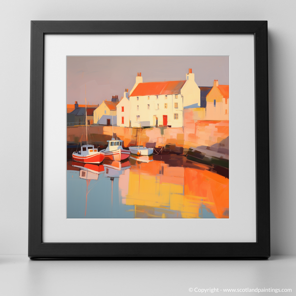 Framed version of St Monans Harbour