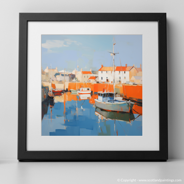 Framed version of Anstruther Harbour