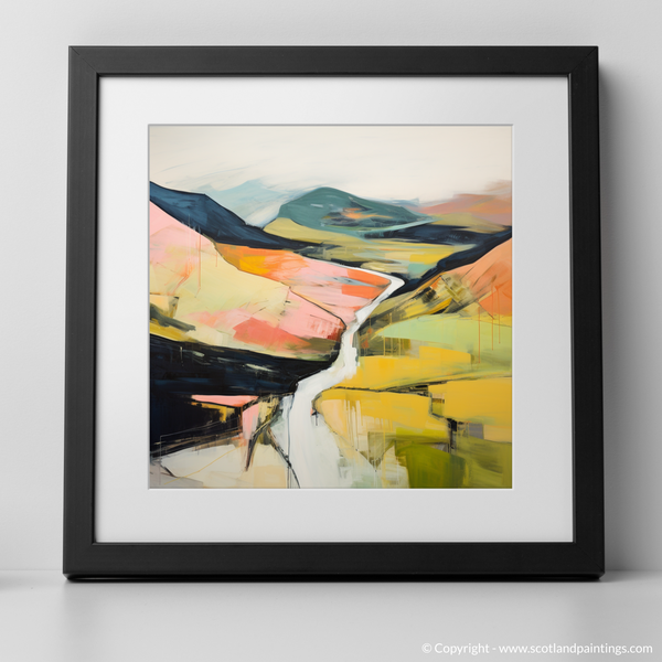 Framed version of Ben Lawers