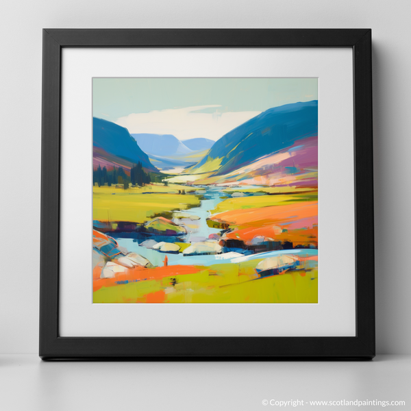 Framed version of Glen Strathfarrar