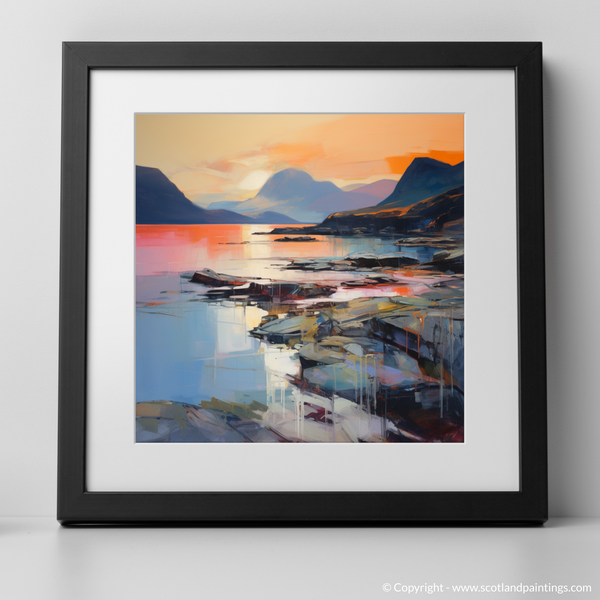 Framed version of Elgol Bay