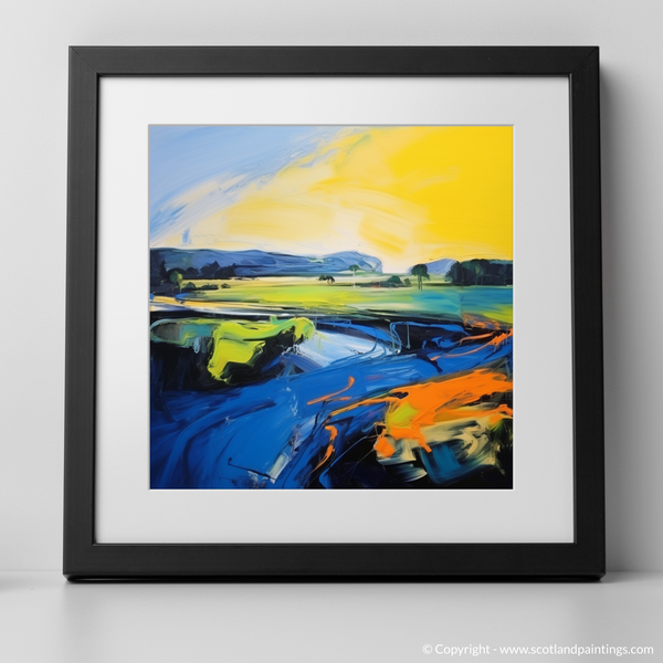 Framed version of River Forth