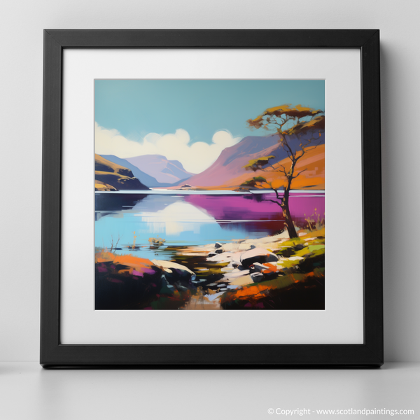 Framed version of Loch Maree