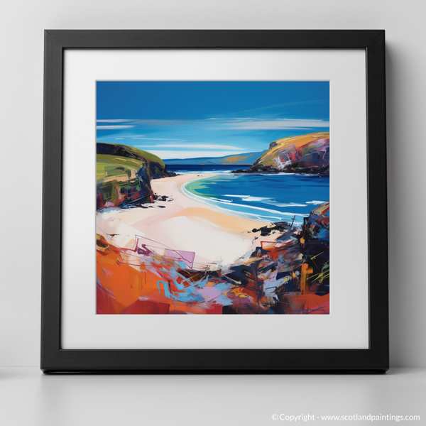 Framed version of Sandwood Bay