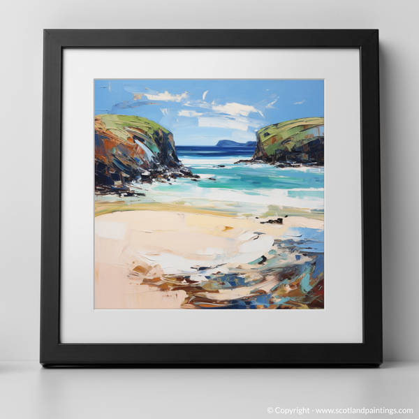 Framed version of Sandwood Bay