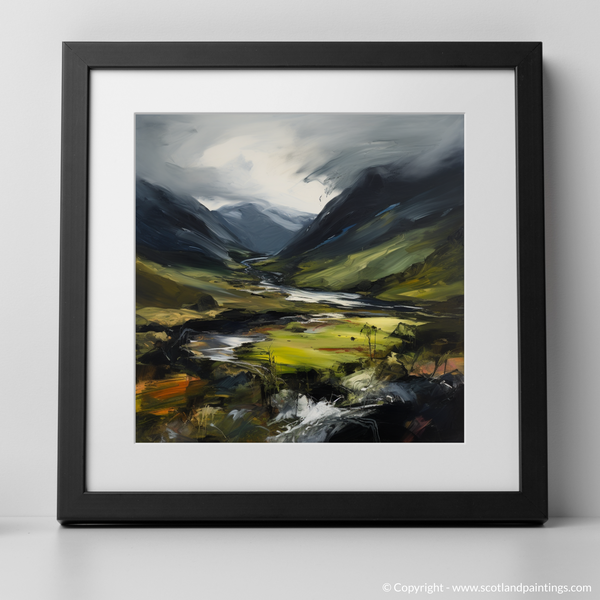 Framed version of Glen Strathfarrar