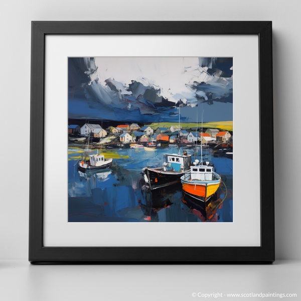 Framed version of St Abba's Harbour