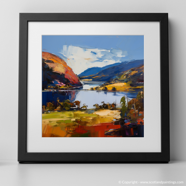 Framed version of Loch Earn