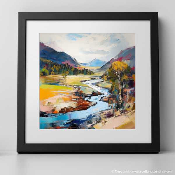 Framed version of Glen Affric