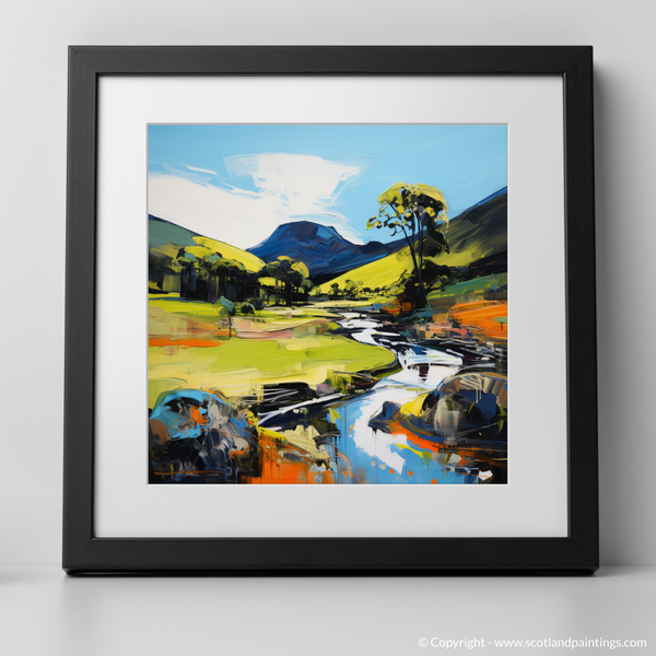 Framed version of Glen Esk