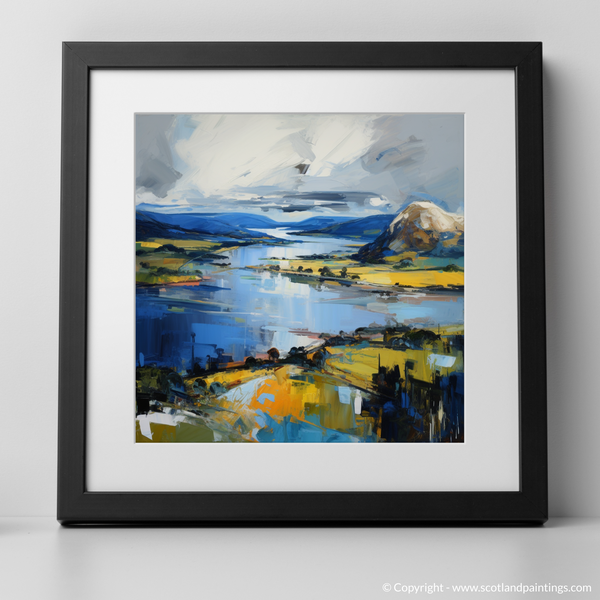 Framed version of Loch Leven