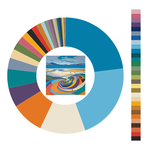 Colour wheel / palette