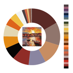 Colour wheel / palette