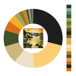 Colour wheel / palette