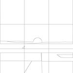 Line drawing with grid