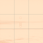 Sepia sketch with grid