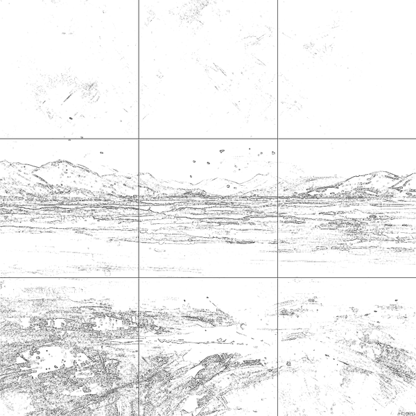 Sketch with grid