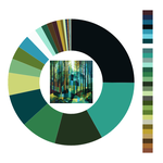 Colour wheel / palette