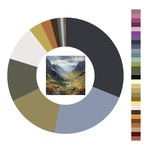 Colour wheel / palette