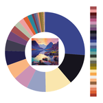 Colour wheel / palette