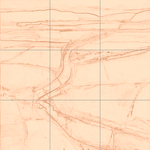 Sepia sketch with grid