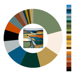 Colour wheel / palette