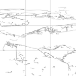 Line drawing with grid