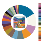 Colour wheel / palette