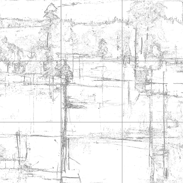 Sketch with grid