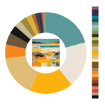 Colour wheel / palette