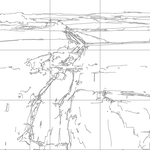 Line drawing with grid