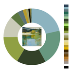 Colour wheel / palette