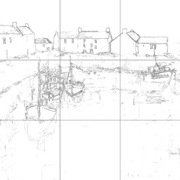 Sketch with grid