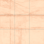 Sepia sketch with grid