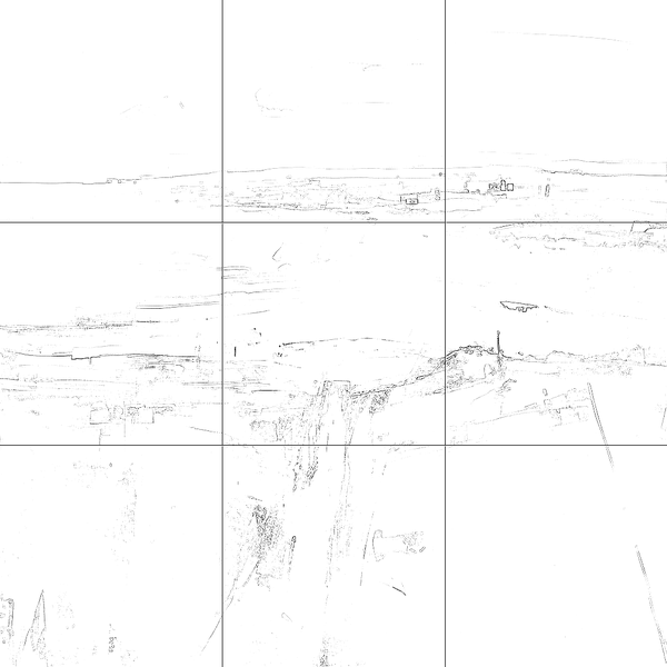 Sketch with grid