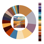 Colour wheel / palette