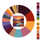 Colour wheel / palette