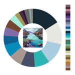 Colour wheel / palette