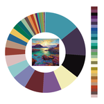 Colour wheel / palette