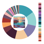 Colour wheel / palette