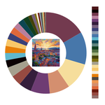 Colour wheel / palette