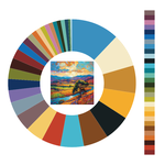 Colour wheel / palette