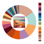 Colour wheel / palette