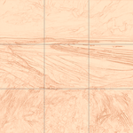 Sepia sketch with grid