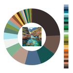 Colour wheel / palette