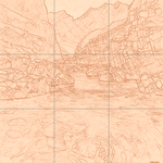 Sepia sketch with grid