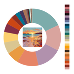 Colour wheel / palette