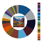 Colour wheel / palette