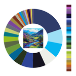 Colour wheel / palette